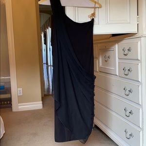 Bailey 44 One Shoulder Black Dress